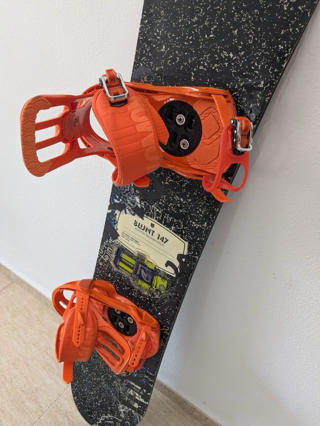 Tabla Snowboard Burton con Fijaciones Salomon