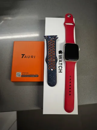 Apple Watch Series 9 Rojo y Multicolor