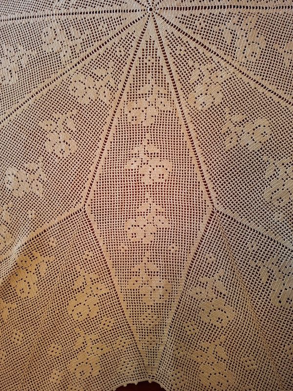 Centrotavola uncinetto vintage