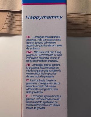 Faja Embarazo Happymammy Talla Única