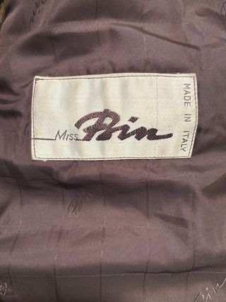Montone cappottino Miss Bin vintage