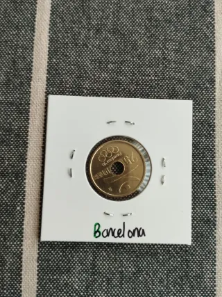 Moneda España 25 pts. 1990