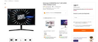 PC GAMING + MONITOR CURVO GAMING + EXTRAS