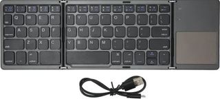 Teclado Bluetooth Plegable con Touchpad