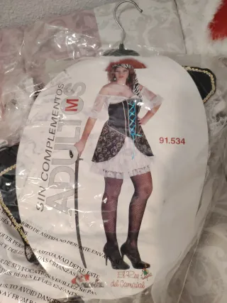 Disfraz Pirata Mujer Talla Única