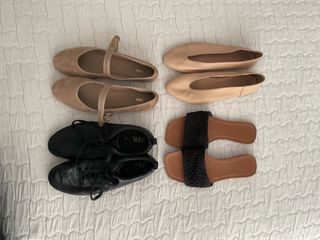 Lote 4 pares zapatos Zara Talla 39