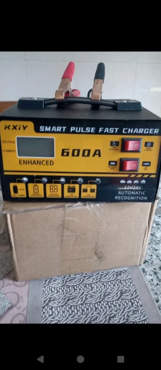 Cargador Batería Coche/Camión 600A