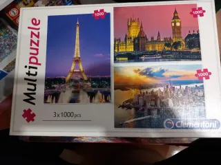 Puzzle Clementoni Multipuzzle 3x1000 pcs