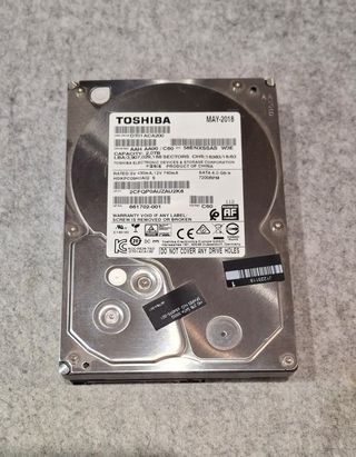 Disco Duro Toshiba 2TB 3.5 HDD DT01ACA200
