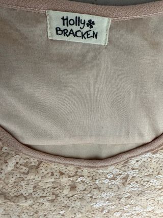 Blusa sin mangas Molly Bracken lentejuelas rosa