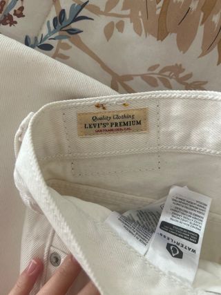 Pantalones Levis Blancos, UNISEX