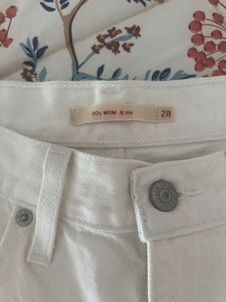 Pantalones Levis Blancos, UNISEX