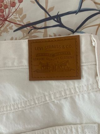 Pantalones Levis Blancos, UNISEX