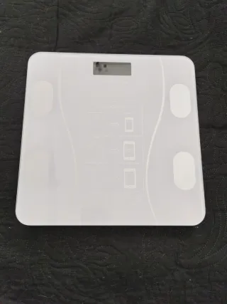 Báscula Corporal Inteligente Blanca