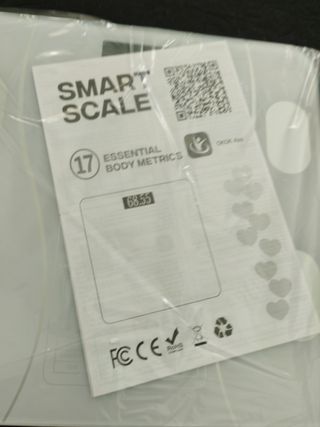 Báscula Corporal Inteligente Blanca
