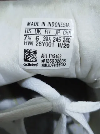 Zapatillas Adidas Blancas Talla 39