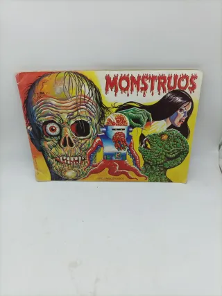 ALBUM CROMOS MONSTRUOS 