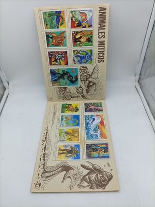 ALBUM CROMOS MONSTRUOS 