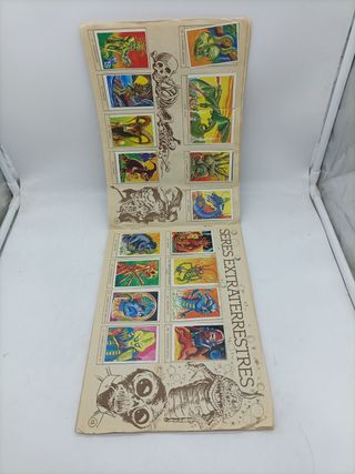 ALBUM CROMOS MONSTRUOS 
