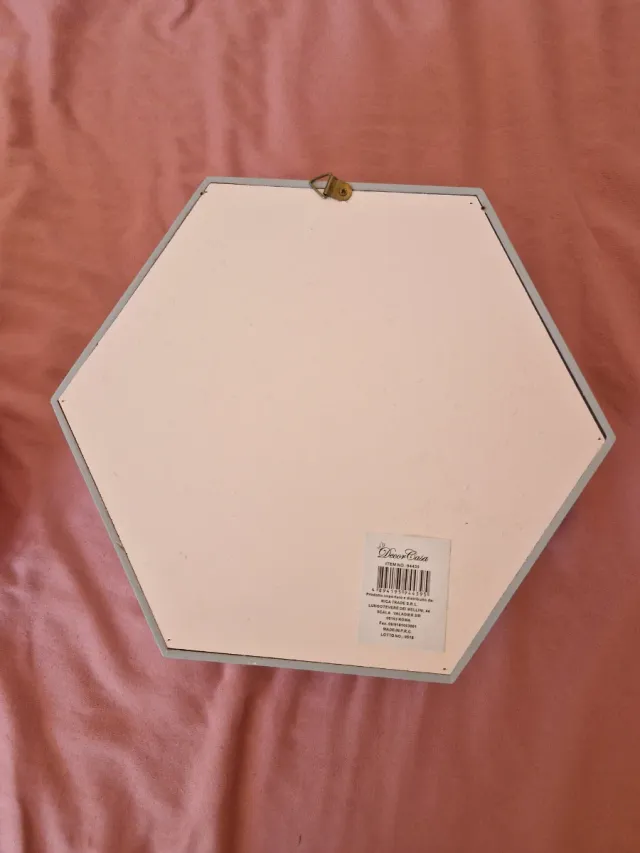 Set 3 mensole esagonali cameretta unicorni