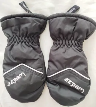 Manoplas nieve az,pam niño/a negras