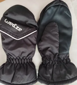 Manoplas nieve az,pam niño/a negras