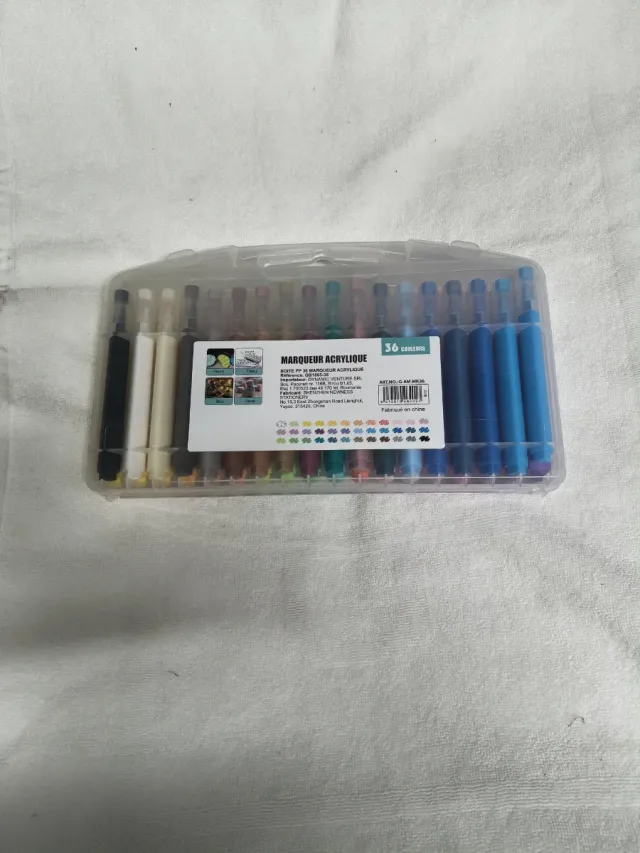 Marcadores Acrílicos 36 Colores