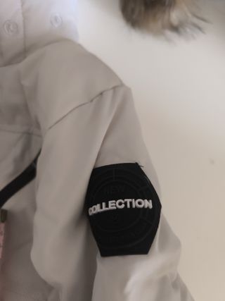 Chaqueta niña beige