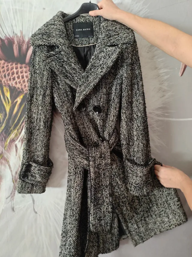 Abrigo Zara pata de gallo