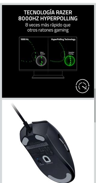Razer DeathAdder V3 Ratón Ergonómico Negro