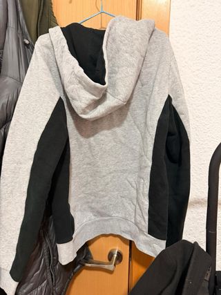 Sudadera Lacoste Gris y Negra