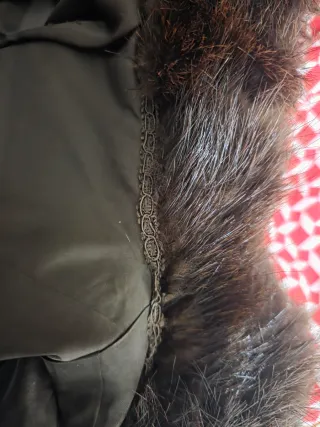 Pelliccia vintage marrone