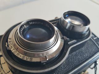 Cámara antigua Flexaret Metopta