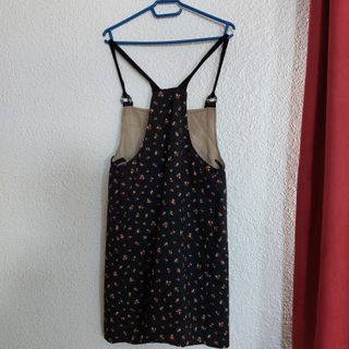 Vestido Peto Rayuela Moda Talla M-L Flores