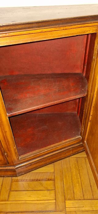 Mueble de entrada madera pintado