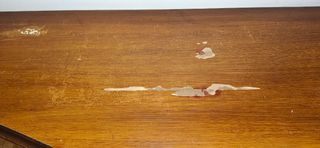 Mueble de entrada madera pintado