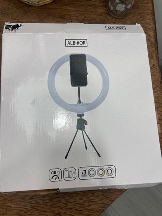 Aro de Luz con Trípode y Soporte Móvil