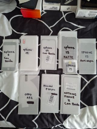 Vari modelli in vetro temperato