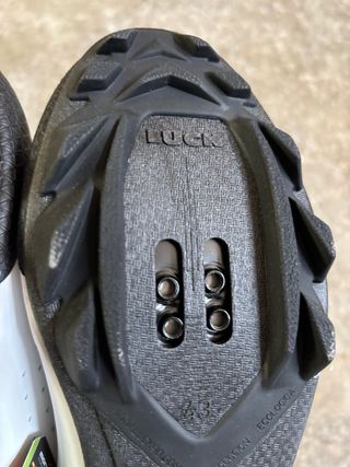 Scarpe da ciclismo MTB Luck White