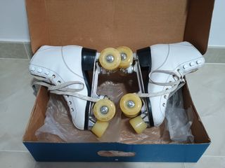 Patines KRF New School Alu Pro Blancos