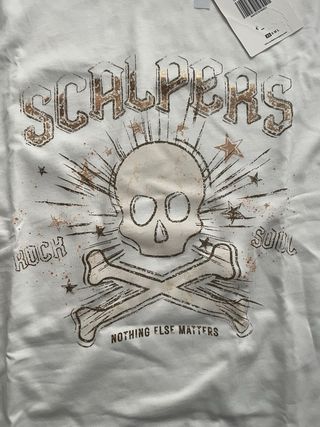 Camiseta Scalpers XS Calavera