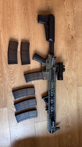 Funda airsof y replica  Krytac LVoa