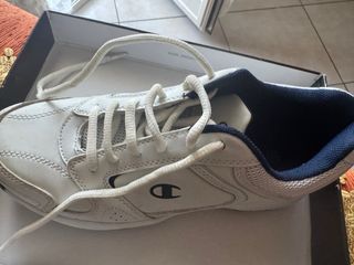 Scarpe Champion bianche e blu