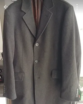 Cappotto uomo Berry & Brian nero / grigio scuro