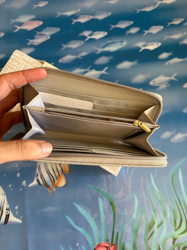 Portafoglio Baldinini grigio chiaro