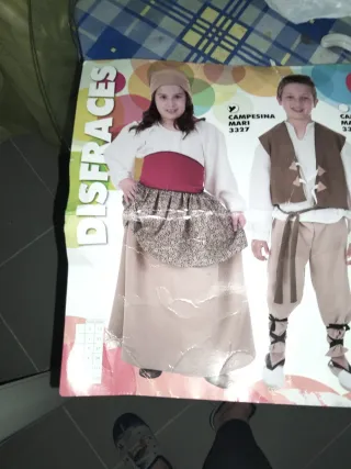 Disfraz Medieval Niña Talla 13/14