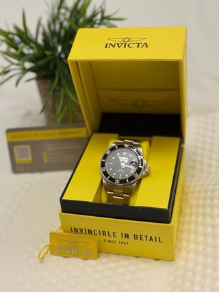 Reloj Invicta Pro Driver Plata/Negro Automático