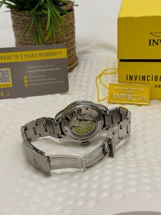 Reloj Invicta Pro Driver Plata/Negro Automático