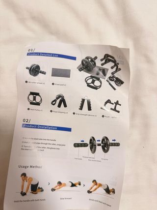Kit Gimnasio Abdominales y Accesorios