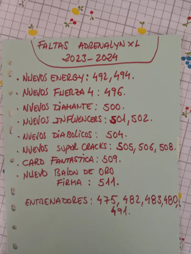 Cambio Cromos Adrenalyn XL LaLiga 2023-2024.